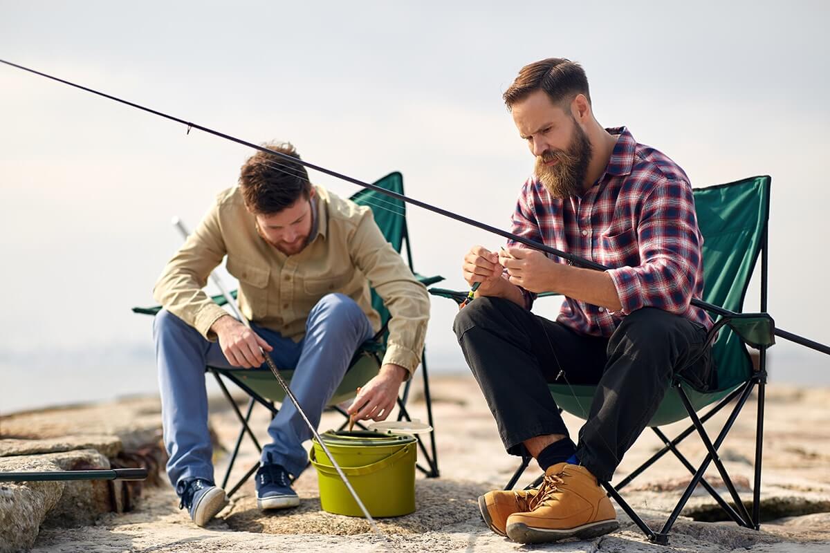 outdoor therapy male therapist guides male patient during outdoor addiction therapy